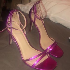 Magenta heels